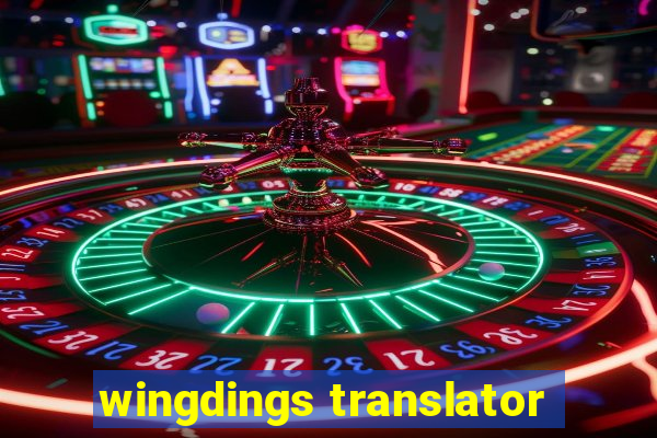 wingdings translator